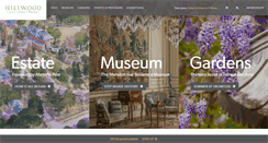 Desktop Screenshot of hillwoodmuseum.org